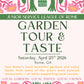 2026 Garden Tour & Taste Tickets