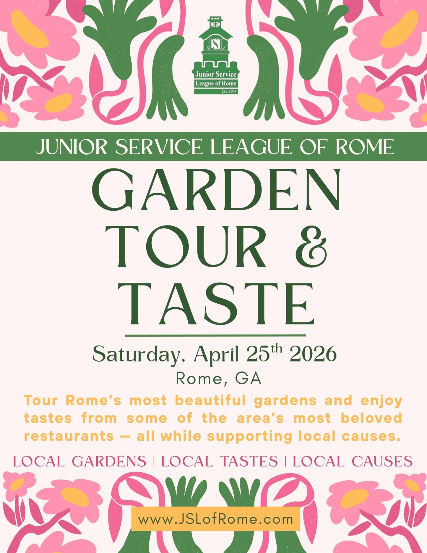 2026 Garden Tour & Taste Tickets