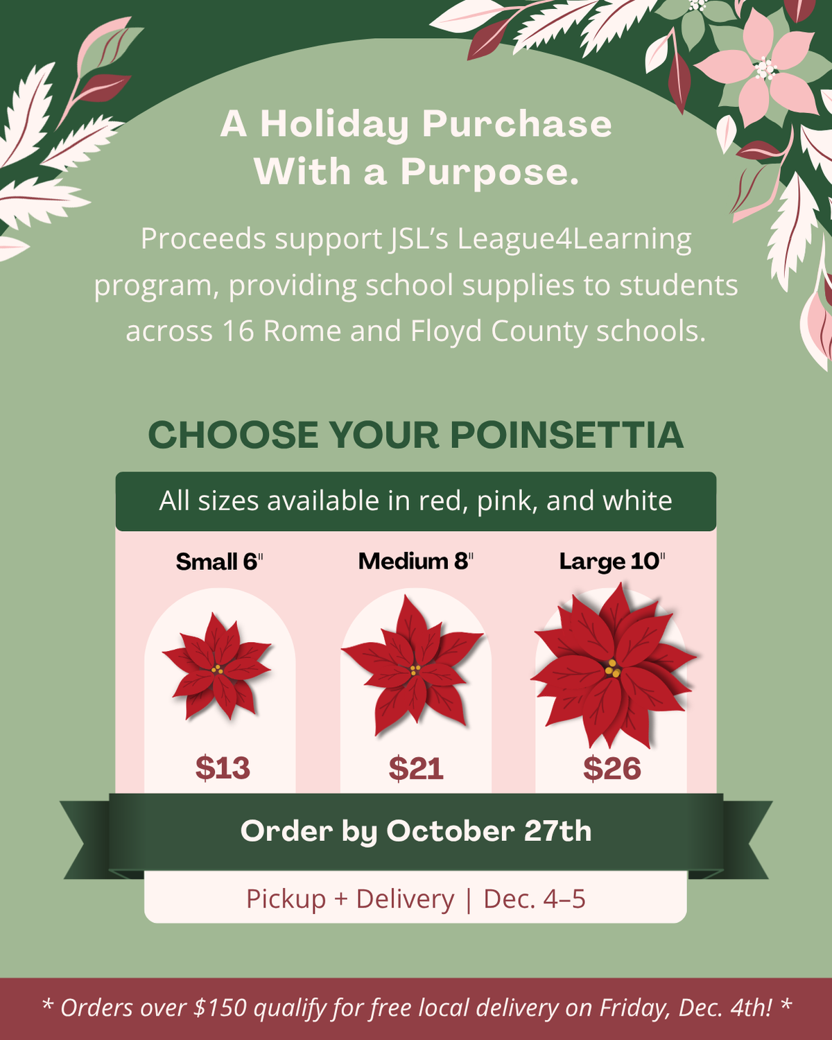 Poinsettias 2026
