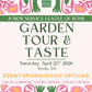 2026 Garden Tour Sponsorship Packets